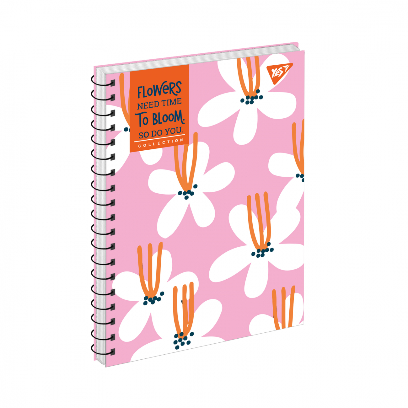 Блокнот пруж. А5 80арк. кліт. Need time №151972/Yes/(3)(60) — фото товару | Канцелярський Сад