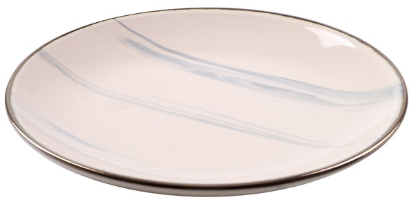 Тарілка обідня керам. "Limited Edition Marble" 26,5см №CG-021-1(6)(24) — фото товару | Канцелярський Сад