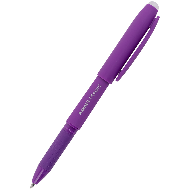 Ручка гел. "Axent" №AG1123-11-A Magic "пиши-стирай" 0,7мм фіолетова(12)(480) — фото товару | Канцелярський Сад