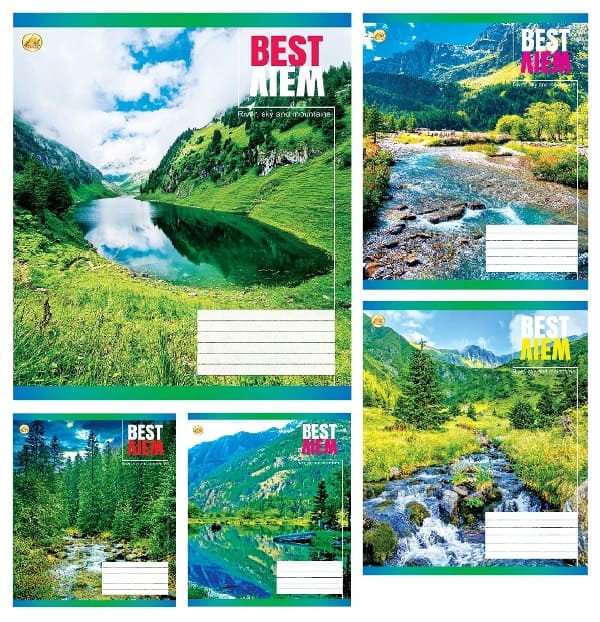 Зошит 24арк. кліт. /ТВ/ "Природа" №ТА51305(20)(320) — фото товару | Канцелярський Сад