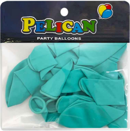 Набір кульок повітр. латексних 10"/25см пастель тіффані 10шт №811020/020/Pelican/(5) — фото товару | Канцелярський Сад