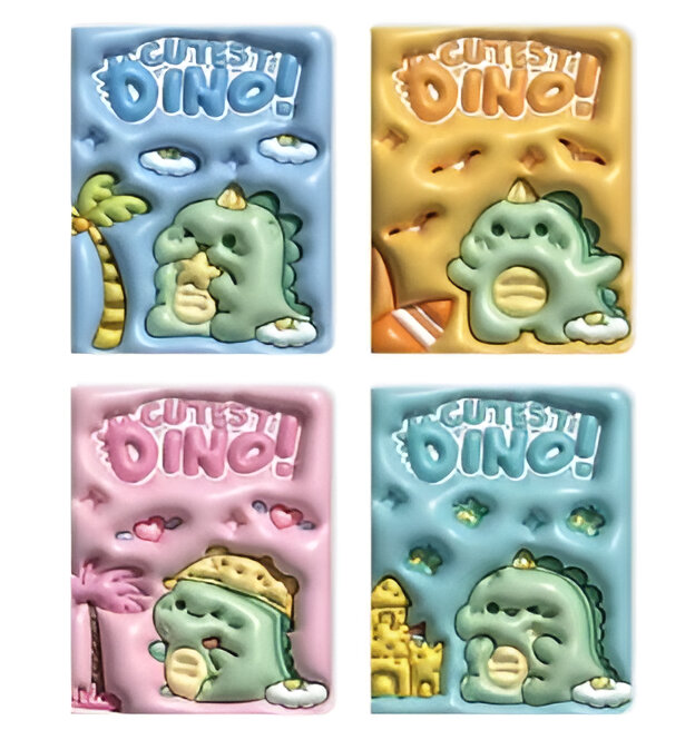 Блокнот А5 96арк. 3D "Діно" мікс №95561-13WB(12) — фото товару | Канцелярський Сад