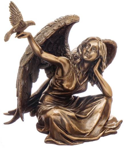 Статуетка полістоун "Янгол" 14см №75981A1(12) — фото товару | Канцелярський Сад