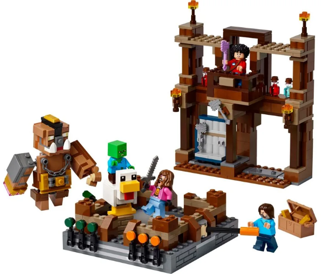 Конструктор "LEGO" Minecraft Бійцівський ринг у лісовому маєтку №21272(3) — фото товару | Канцелярський Сад