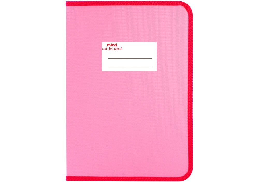 Папка "Maxi" №MX31647-89 А4 пласт. на блиск. (рожева)(30) — фото товару | Канцелярський Сад