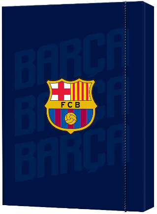 Папка для праці А4 "Kite" №BC25-213 FC Barcelona (5)(20) — фото товару | Канцелярський Сад
