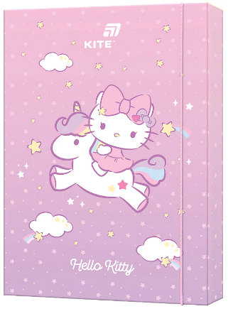 Папка для праці А4 "Kite" №HK25-213-1 Hello Kitty (5)(20) — фото товару | Канцелярський Сад