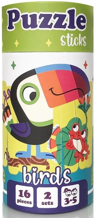 Пазли палички "Пташки" №RK1090-04(8) — фото товару | Канцелярський Сад