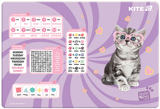 Підкладка для столу "Kite" №SP25-207 Studio Pets (42,5х29cм) PP(10) — фото товару | Канцелярський Сад