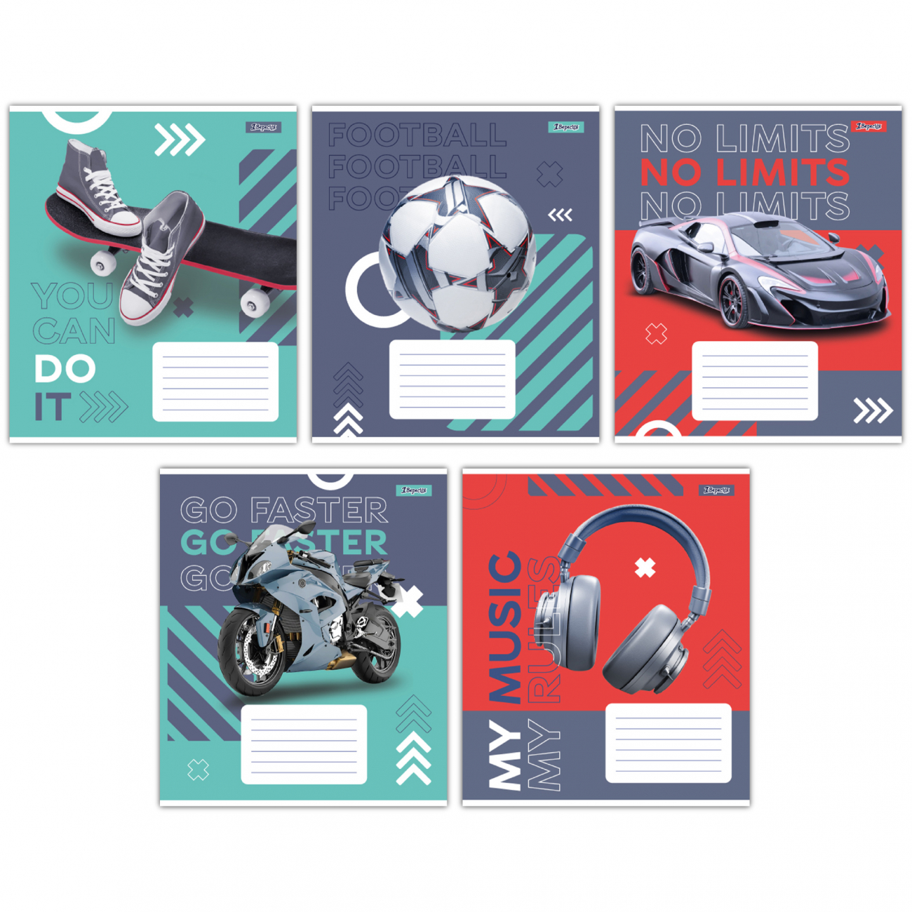 Зошит 36арк. кліт. 1В No limits №767330(15)(240) — фото товару | Канцелярський Сад