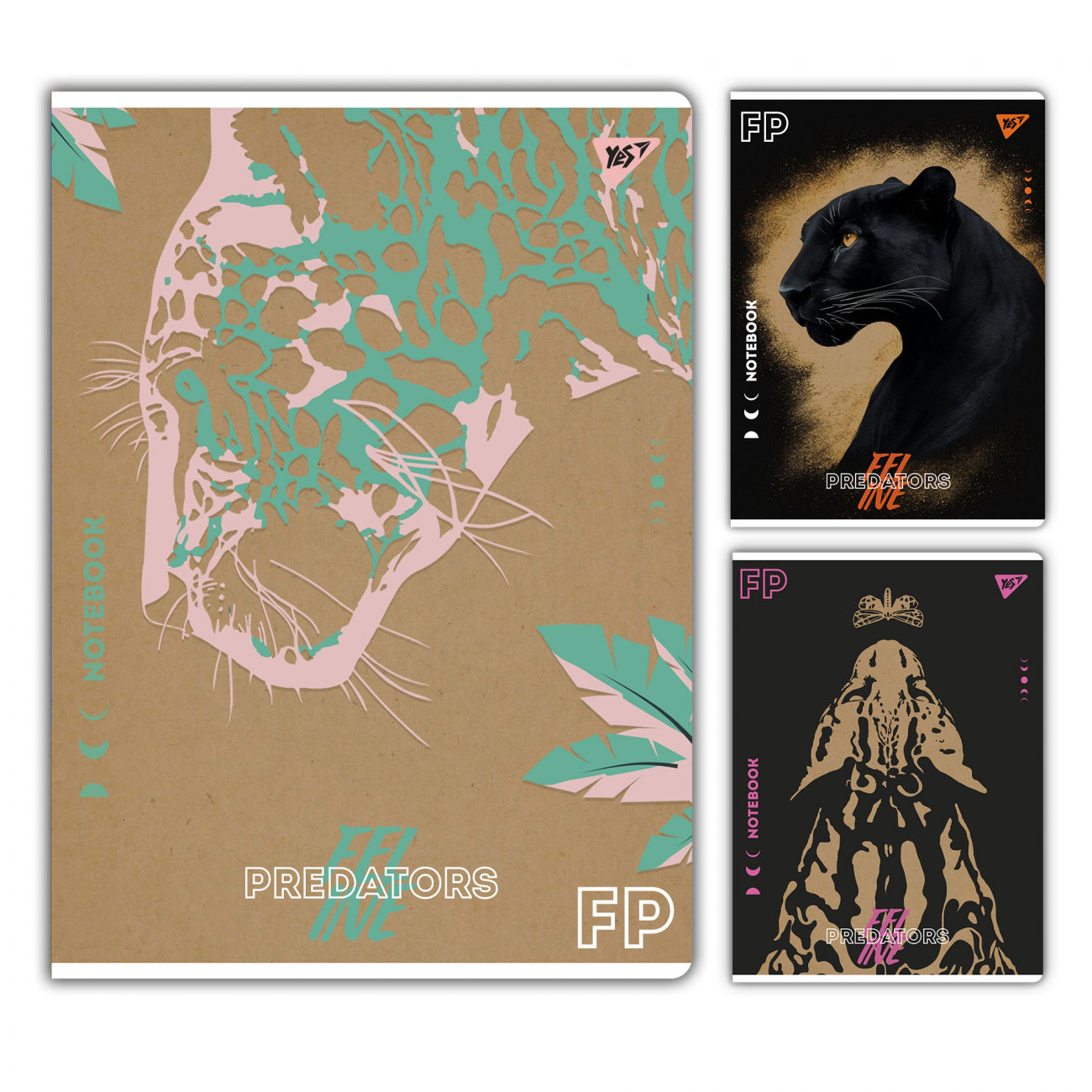 Зошит А4 48арк. кліт. "Jaguar" №681995/Yes/(3)(60) — фото товару | Канцелярський Сад