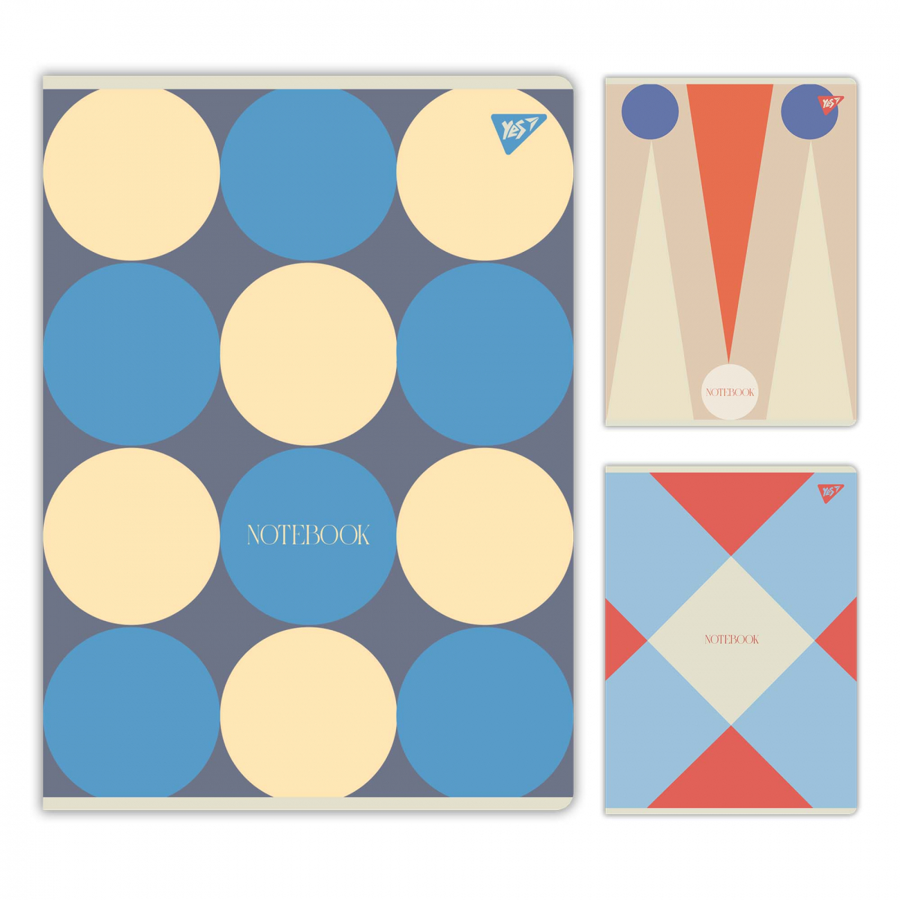 Зошит А4 80арк. кліт. "Abstraction" №682006/Yes/(3)(36) — фото товару | Канцелярський Сад