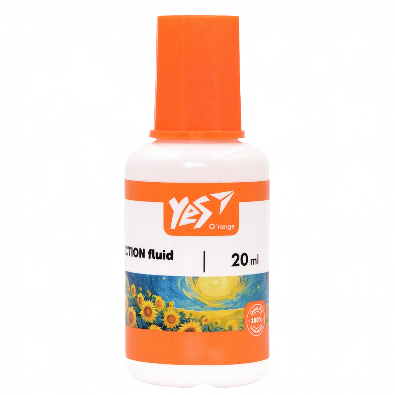 Коректор з пенз. "Yes" 20мл O'range Line №340112(12) — купити | Канцелярський Сад