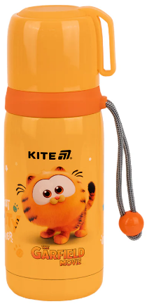 Термос метал. 0,35л "Kite" Garfield №GF25-301 — фото товару | Канцелярський Сад