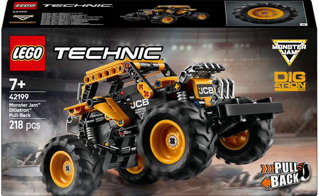Конструктор "LEGO" Technic Monster Jam™ DIGatron™ з інерційним двигуном №42199(4) — фото товару | Канцелярський Сад