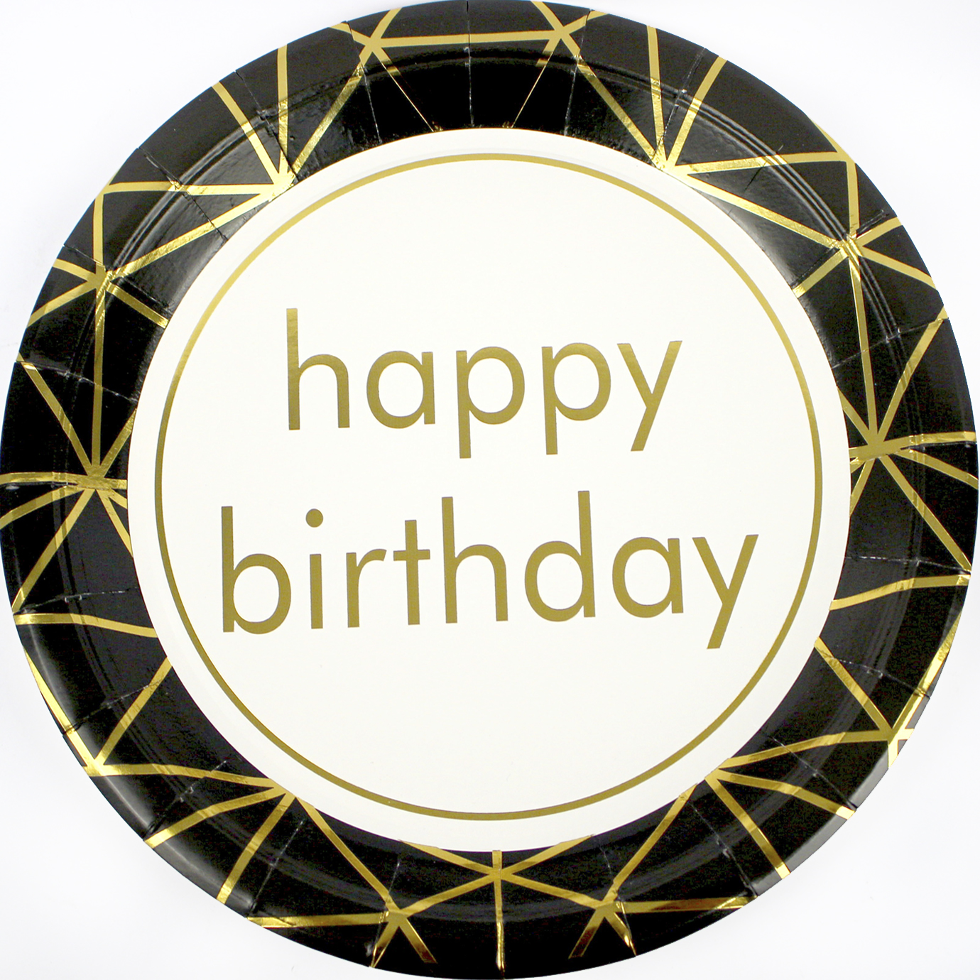 Тарілка паперова, d-220мм металік(10) — купити | Канцелярський Сад