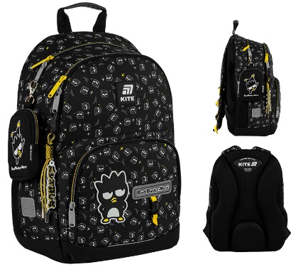 Рюкзак "Kite" Education Bad Badtz Maru 2від.,3карм. №HK25-585M-1(6) — фото товару | Канцелярський Сад