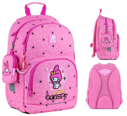 Рюкзак "Kite" Education My Melody 2від.,3карм. №HK25-585M-2(6) — фото товару | Канцелярський Сад