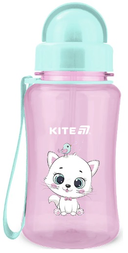 Пляшка для води пласт. "Kite" 350мл Kitty №K25-399-2(12) — фото товару | Канцелярський Сад