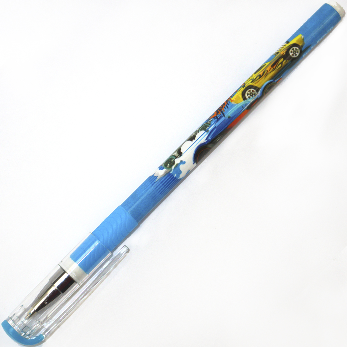 Ручка кульк. "Kite" №HW24-032 Hot Wheels синя(28)(1260) — фото товару | Канцелярський Сад
