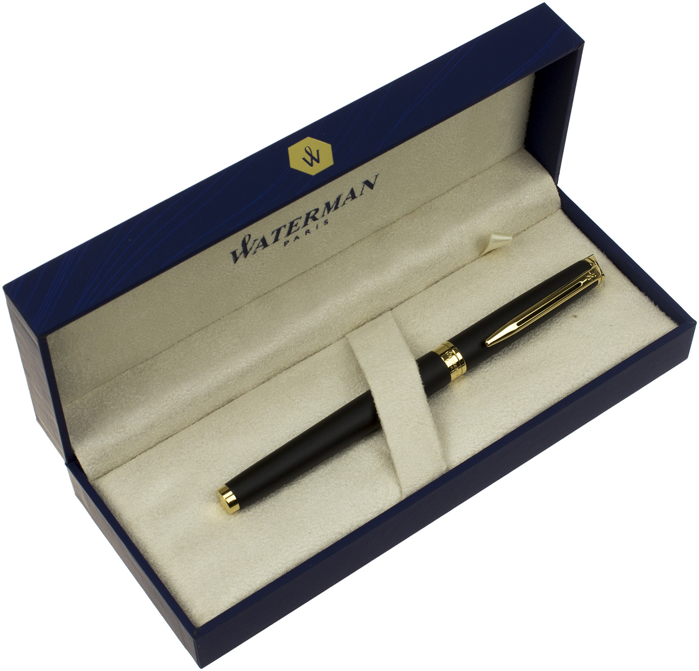 Ручка чорн. "Waterman" №12003 Hemisphere мат.-чорн. — фото товару | Канцелярський Сад