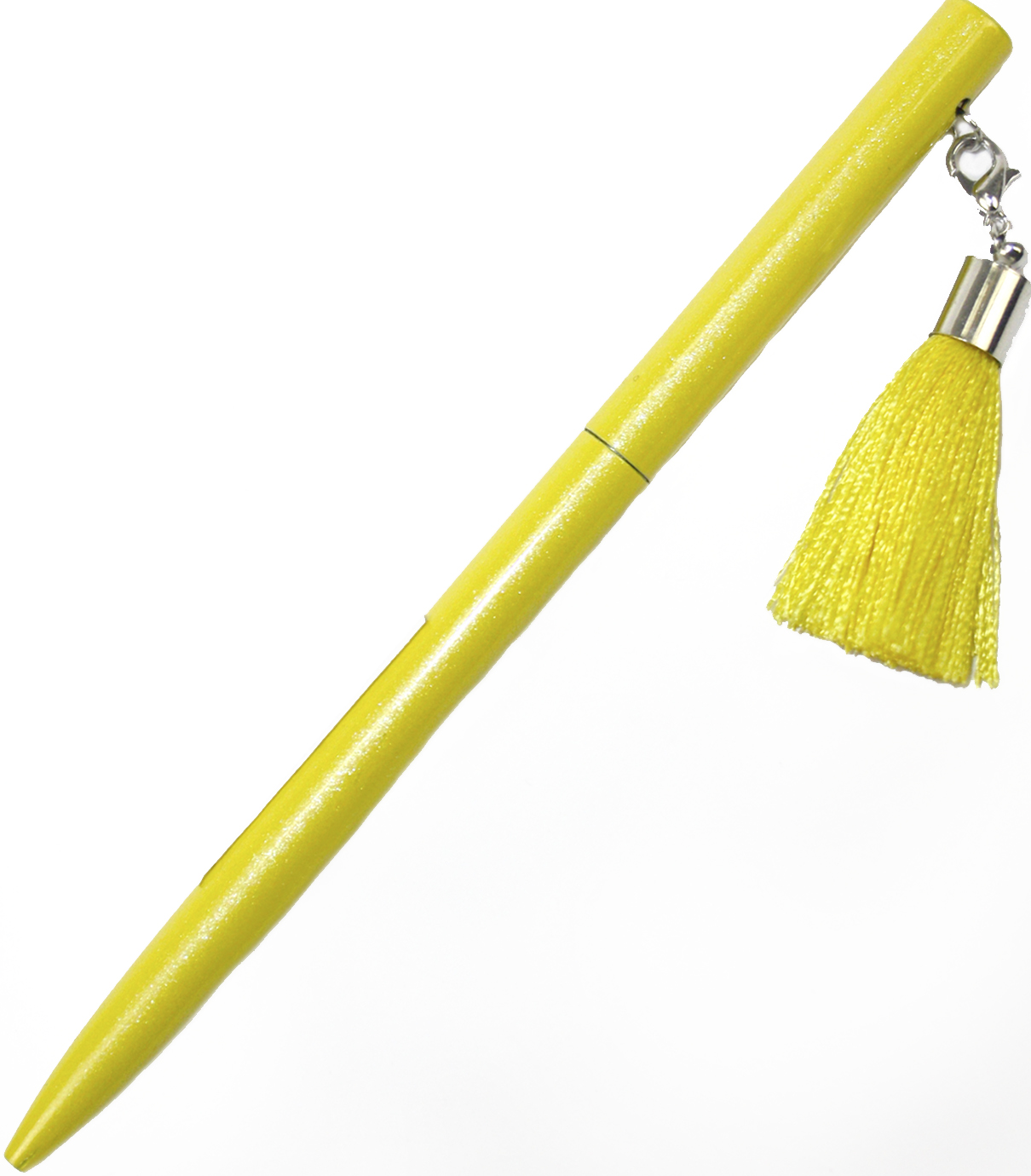 Ручка кульк.метал. "Maxi" №MX16367 з брелоком-китичкою,синя(50) — фото товару | Канцелярський Сад