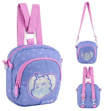 Рюкзак-сумка "Kite" Little Pony дитяча 2від. №LP25-2620 — фото товару | Канцелярський Сад