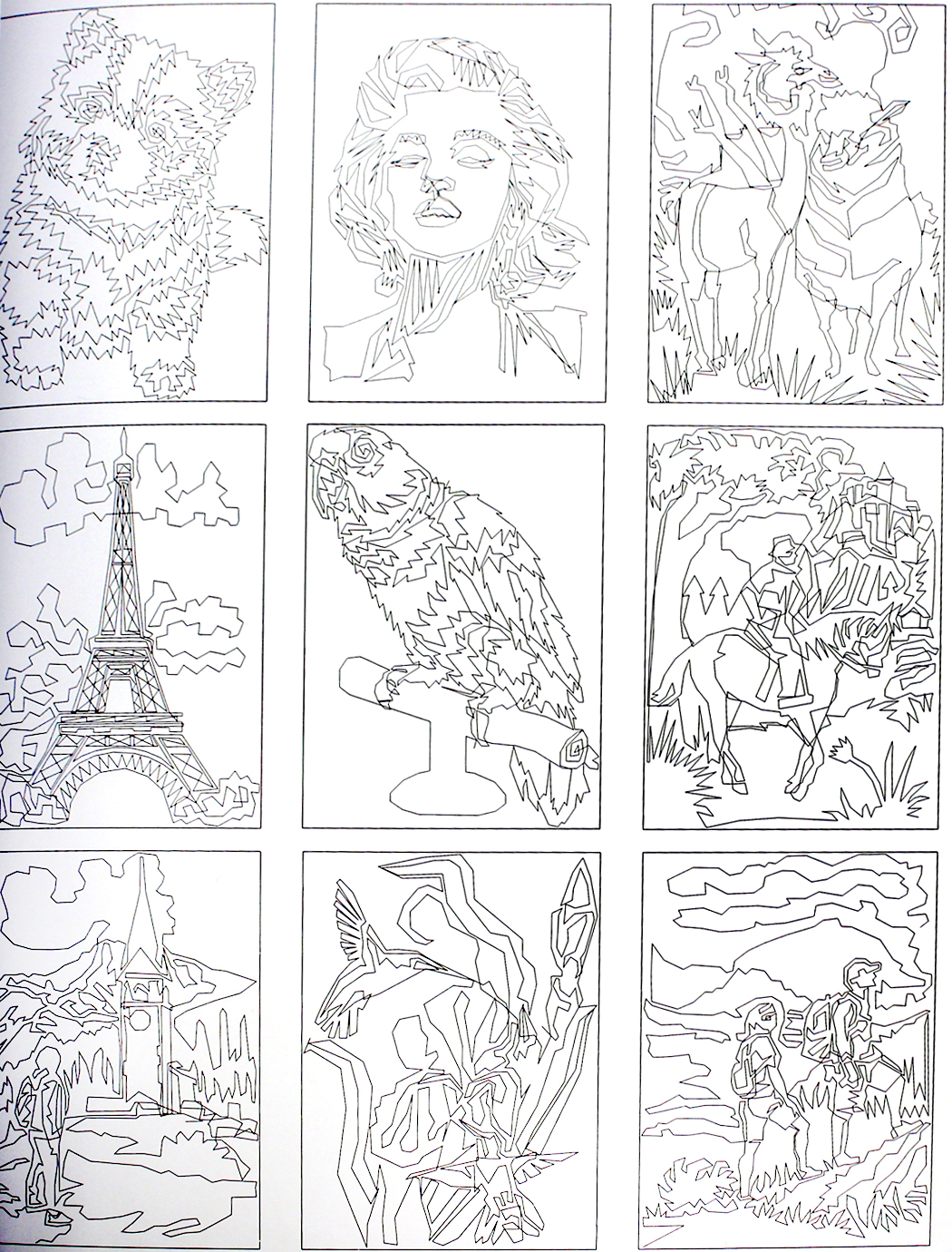 Книжки-розмальовки А4 "Книга-Антистрес 4 в 1" мікс №РМ-80/Апельсин/(8) — фото товару | Канцелярський Сад