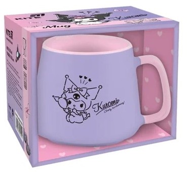 Чашка керам. 350мл "Kuromi" в подар. кор-ці №HK25-218-1/Kite/(36) — фото товару | Канцелярський Сад