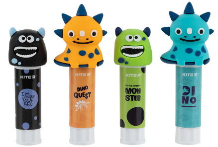 Клей-олівець "Kite" №K24-131 9гр з фігурним ковпачком — фото товару | Канцелярський Сад