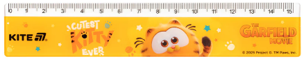Лінійка пласт. 15см "Kite" №GF25-090 Garfield(100) — фото товару | Канцелярський Сад