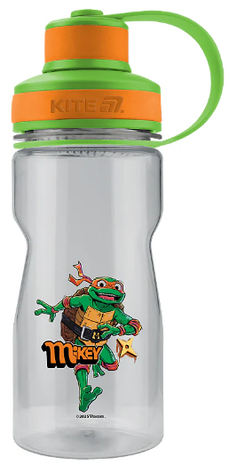 Пляшка для води пласт. "Kite" 500мл Ninja Turtles №NT25-397(12) — фото товару | Канцелярський Сад