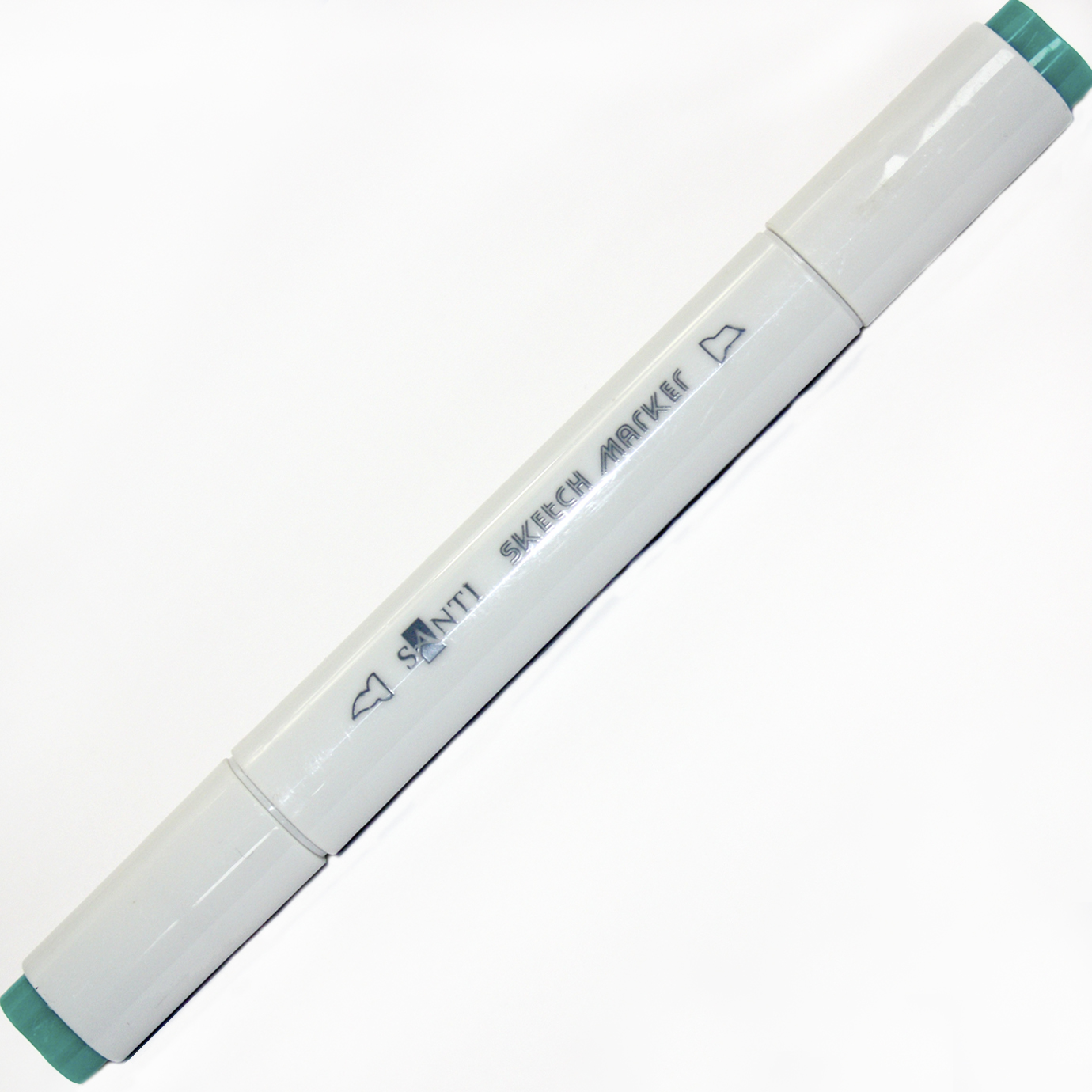 Маркер "Santi sketch" №SM-43/390584 смарагдово-зелений(6) — фото товару | Канцелярський Сад