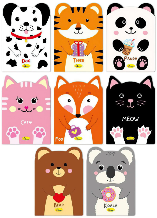 Блокнот А6 24арк. з вушками №АП-1803/Апельсин/(16) — фото товару | Канцелярський Сад