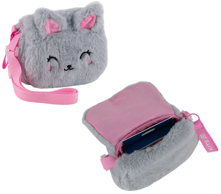 Сумка дитяча "Kite" Fluffy Cat 1від. №K25-2710-3(10) — купити | Канцелярський Сад