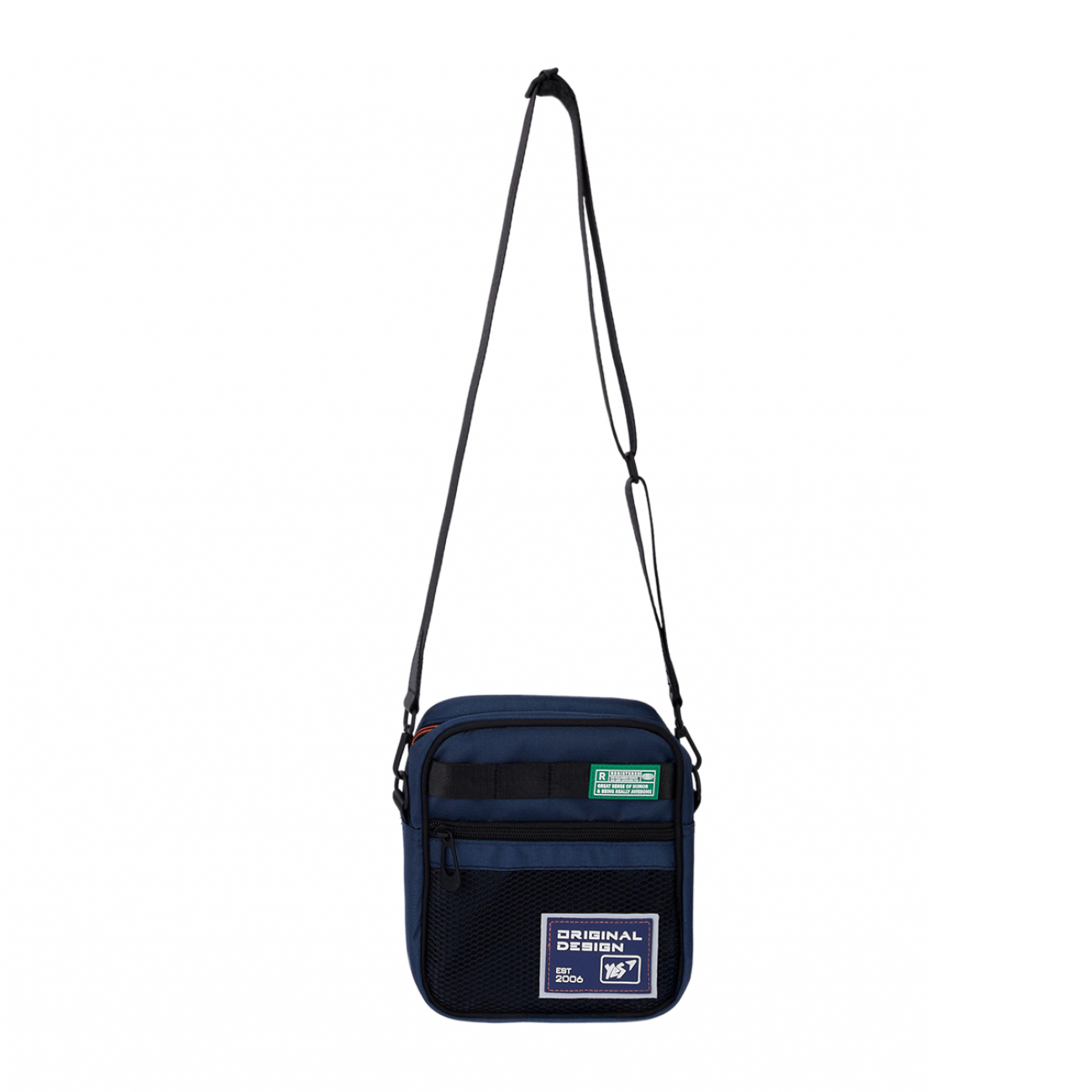 Сумка плечова "Yes" CB-2 Always Believe 1від.2карм. №550066 — купити | Канцелярський Сад