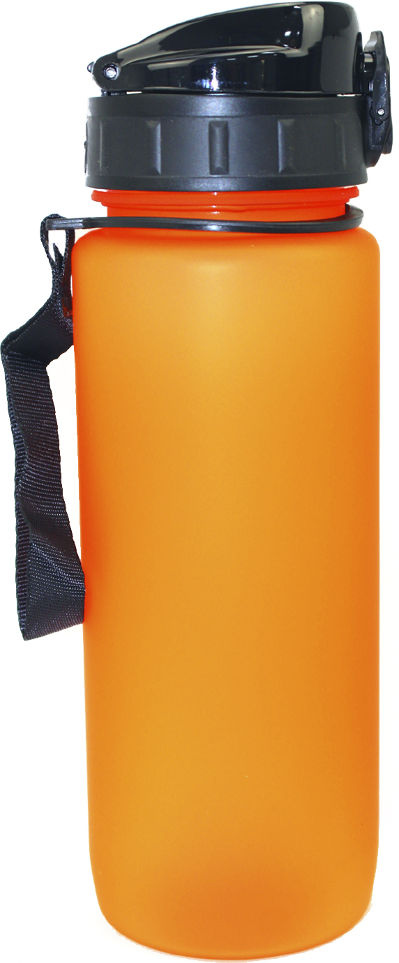 Пляшка для води тританова "Optima" 800мл помаранчева №O51966 — фото товару | Канцелярський Сад