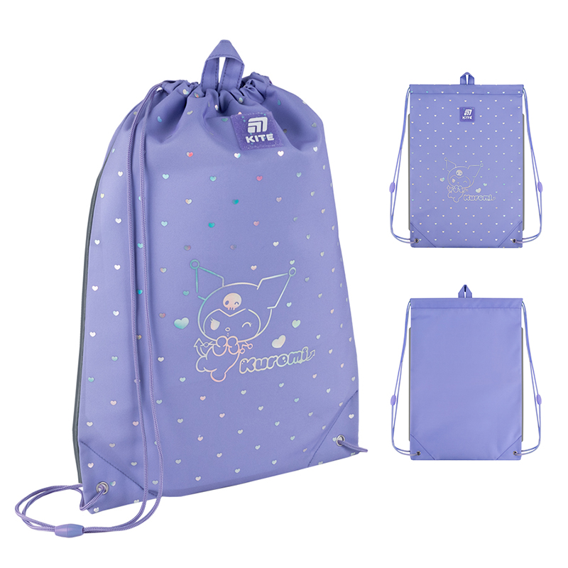 Сумка для взуття "Kite" 600M Kuromi №HK25-600M-2 — фото товару | Канцелярський Сад