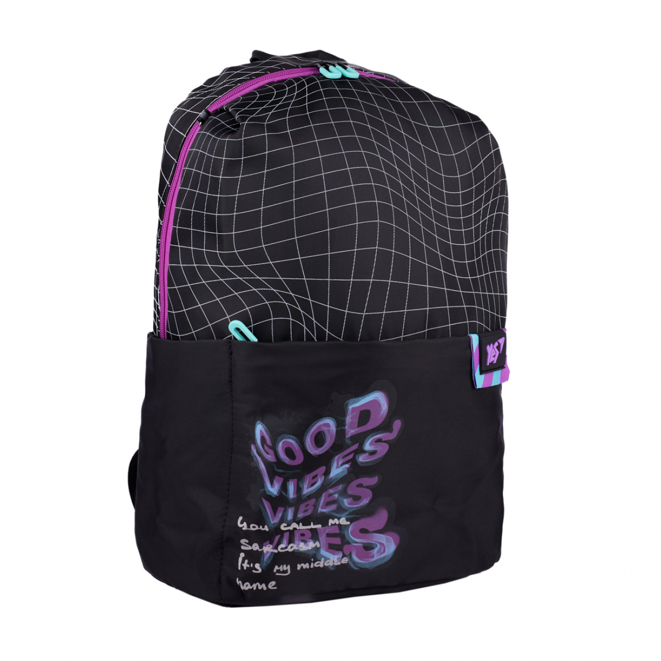 Рюкзак "Yes" T-105 Р-25 Vibes Vibes 1від.,3карм. №559929(20) — фото товару | Канцелярський Сад