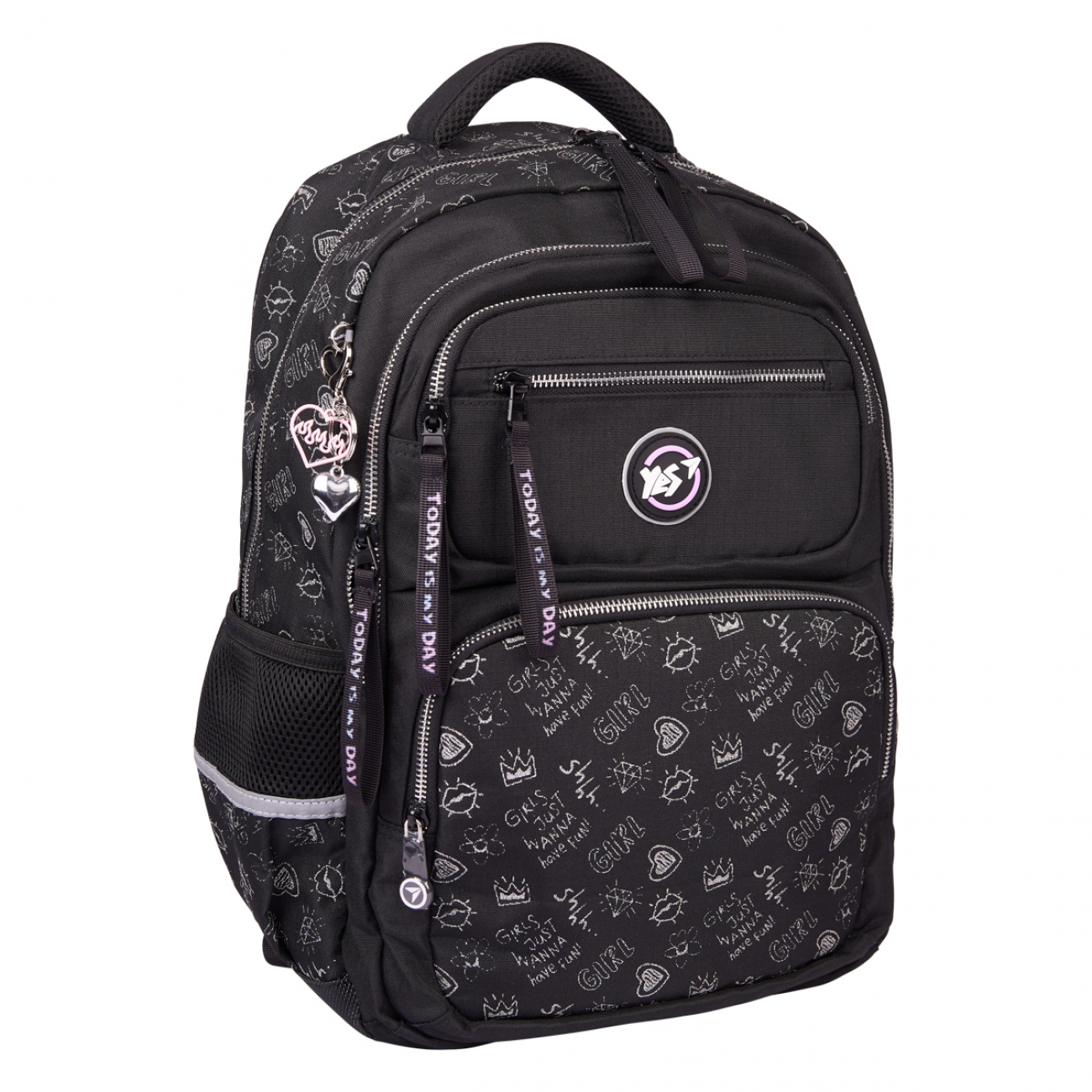 Рюкзак "Yes" S-108 Р-25 Today is my Day 2від.,5карм. №559828(12) — фото товару | Канцелярський Сад