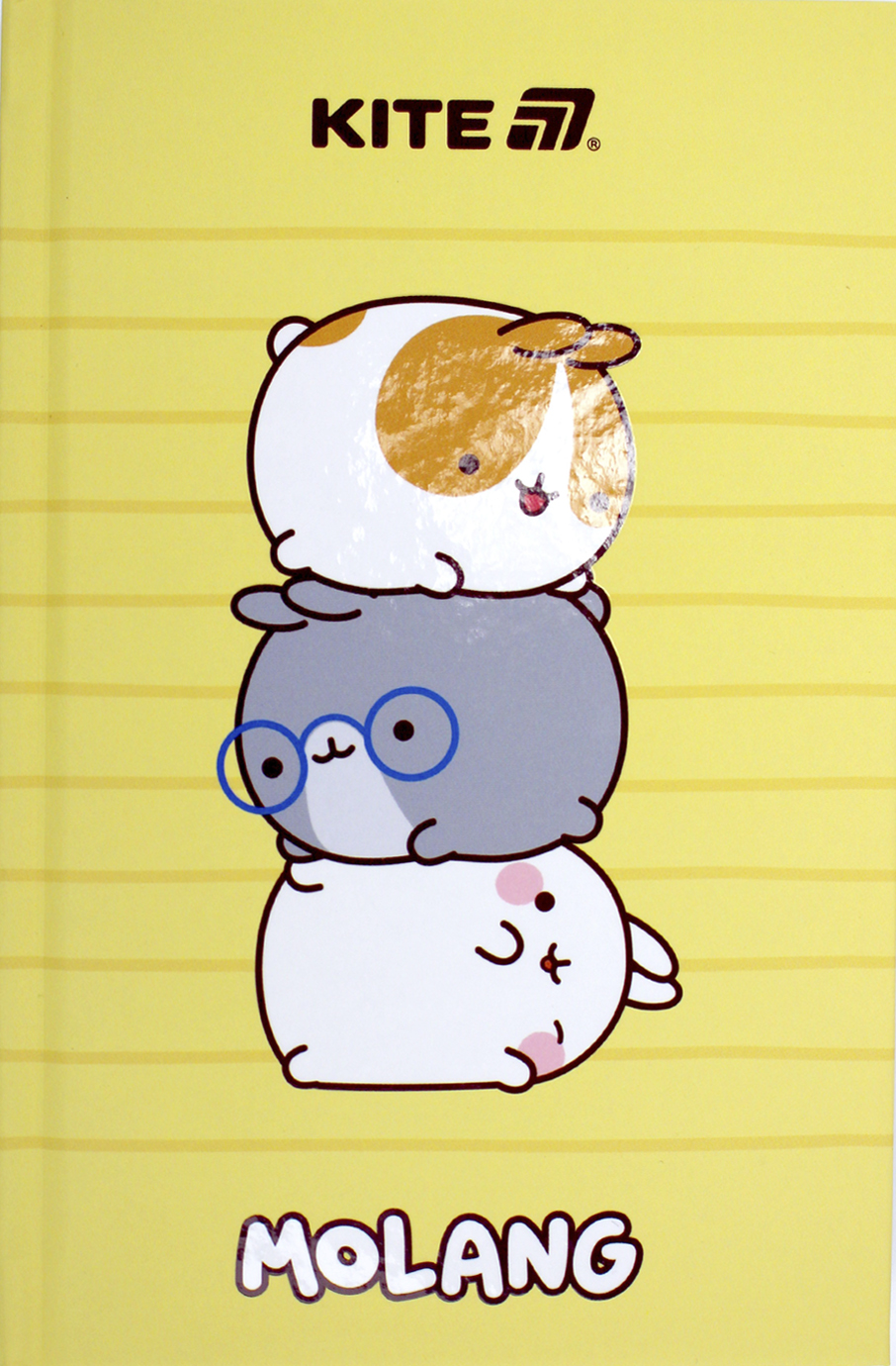 Блокнот А6 80арк. кліт. тв. обкл. "Molang" №ML25-199/Kite/(10) — фото товару | Канцелярський Сад