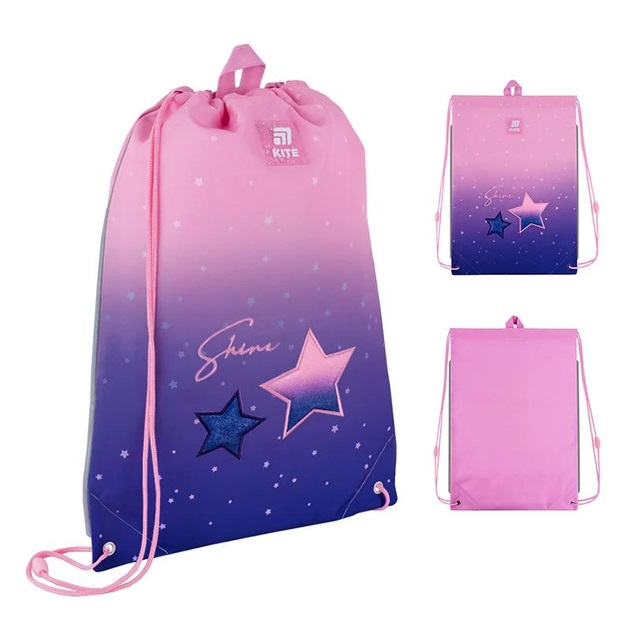 Сумка для взуття "Kite" 600M Sparkling №K25-600M-3 — фото товару | Канцелярський Сад