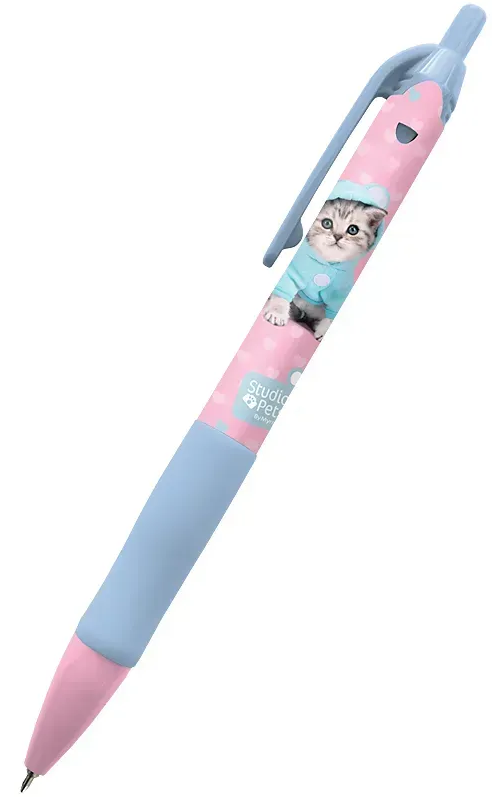 Ручка авт. кульк. "Kite" №SP25-039 SP 0,5мм синя(28)(1260) — фото товару | Канцелярський Сад