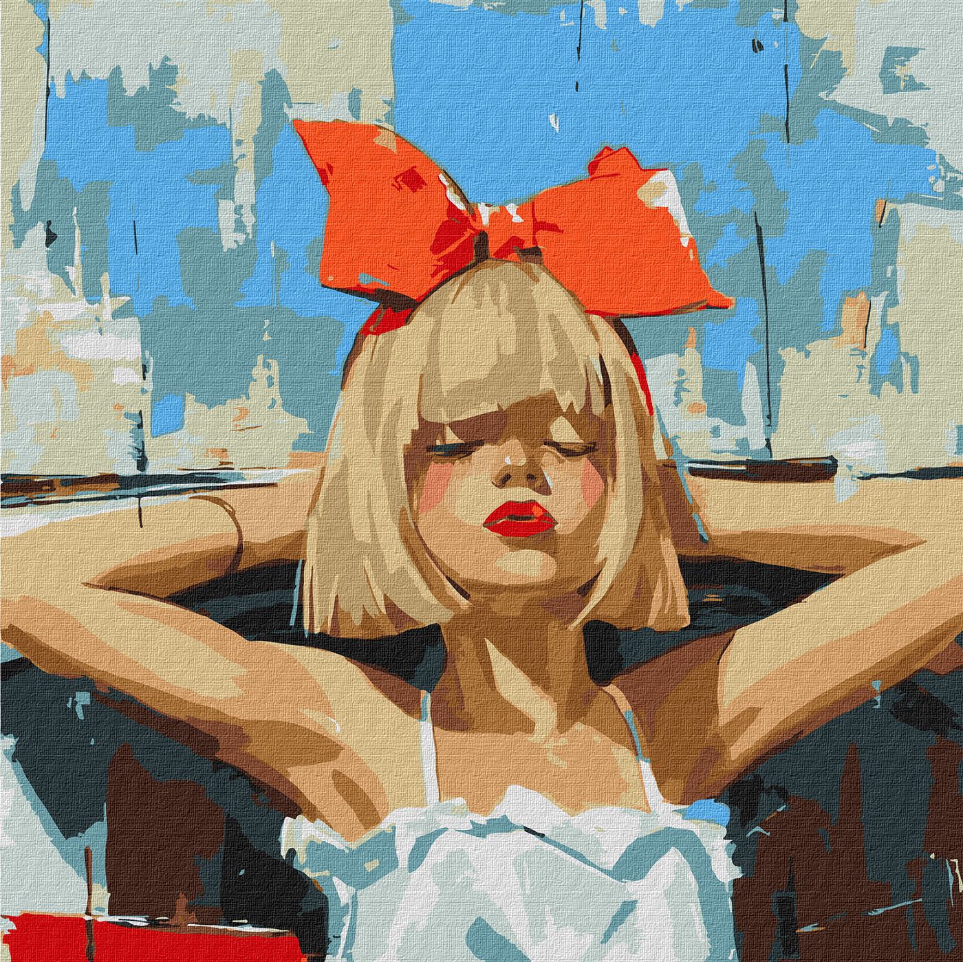 Картини по номерах акрил. "І нехай весь світ зачекає" 50х50см №KHO8574/Ідейка/ — фото товару | Канцелярський Сад