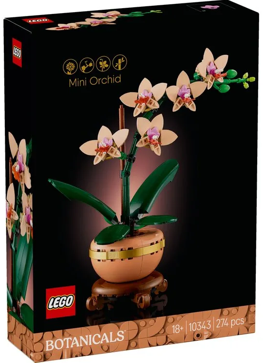 Конструктор "LEGO" Botanicals Міні орхідея №10343(6) — фото товару | Канцелярський Сад