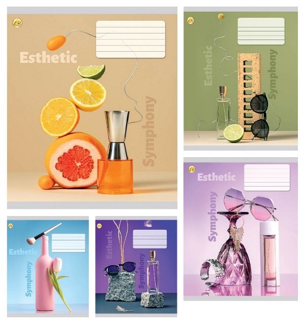 Зошит 48арк. кліт. /ТВ/ "Мінімалізм" №ТА51512(10)(200) — фото товару | Канцелярський Сад