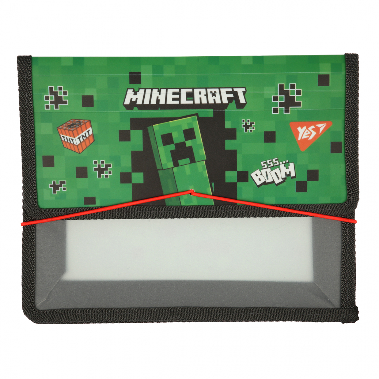 Папка для зош. В5 "Yes" №492307 "Minecraft" на рез. пласт.(24)(96) — фото товару | Канцелярський Сад