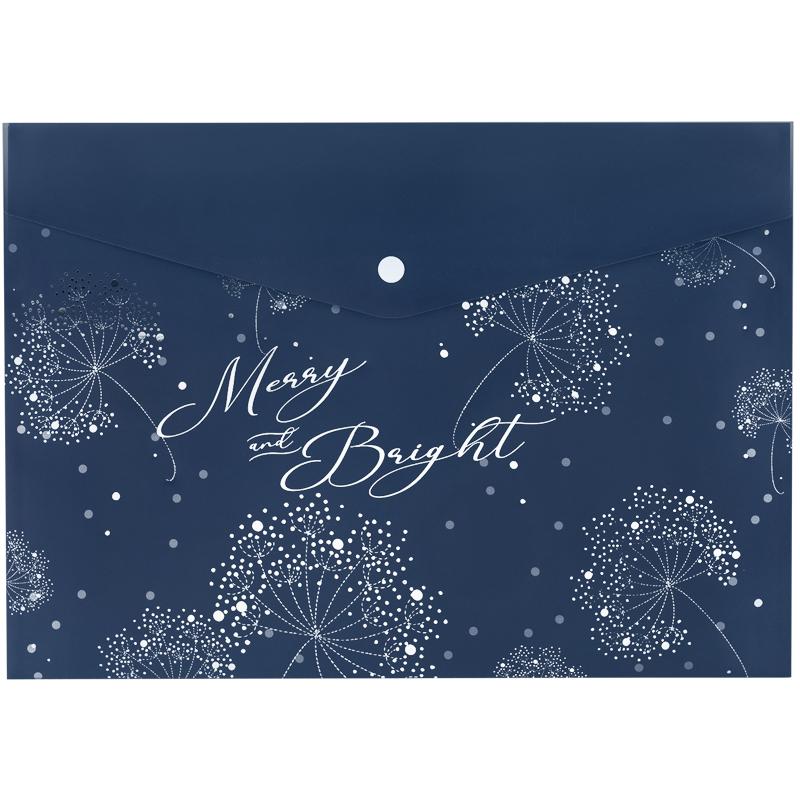 Папка-конверт "Axent" №1495-47-A А4+ Flower Symphony-4 на кнопці(12) — фото товару | Канцелярський Сад