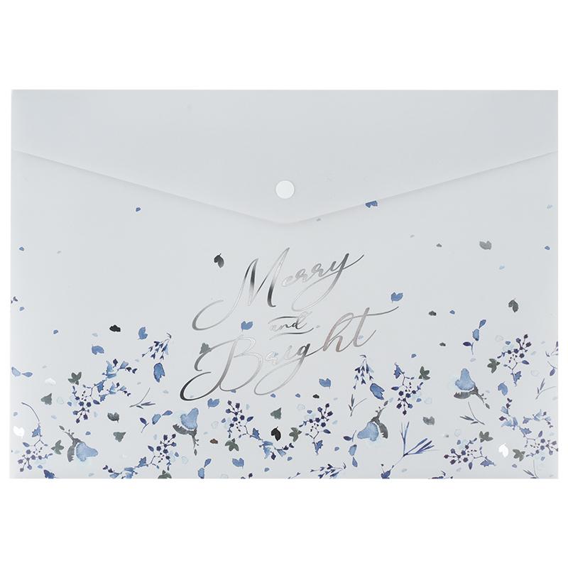 Папка-конверт "Axent" №1495-44-A А4+ Flower Symphony-1 на кнопці(12) — фото товару | Канцелярський Сад