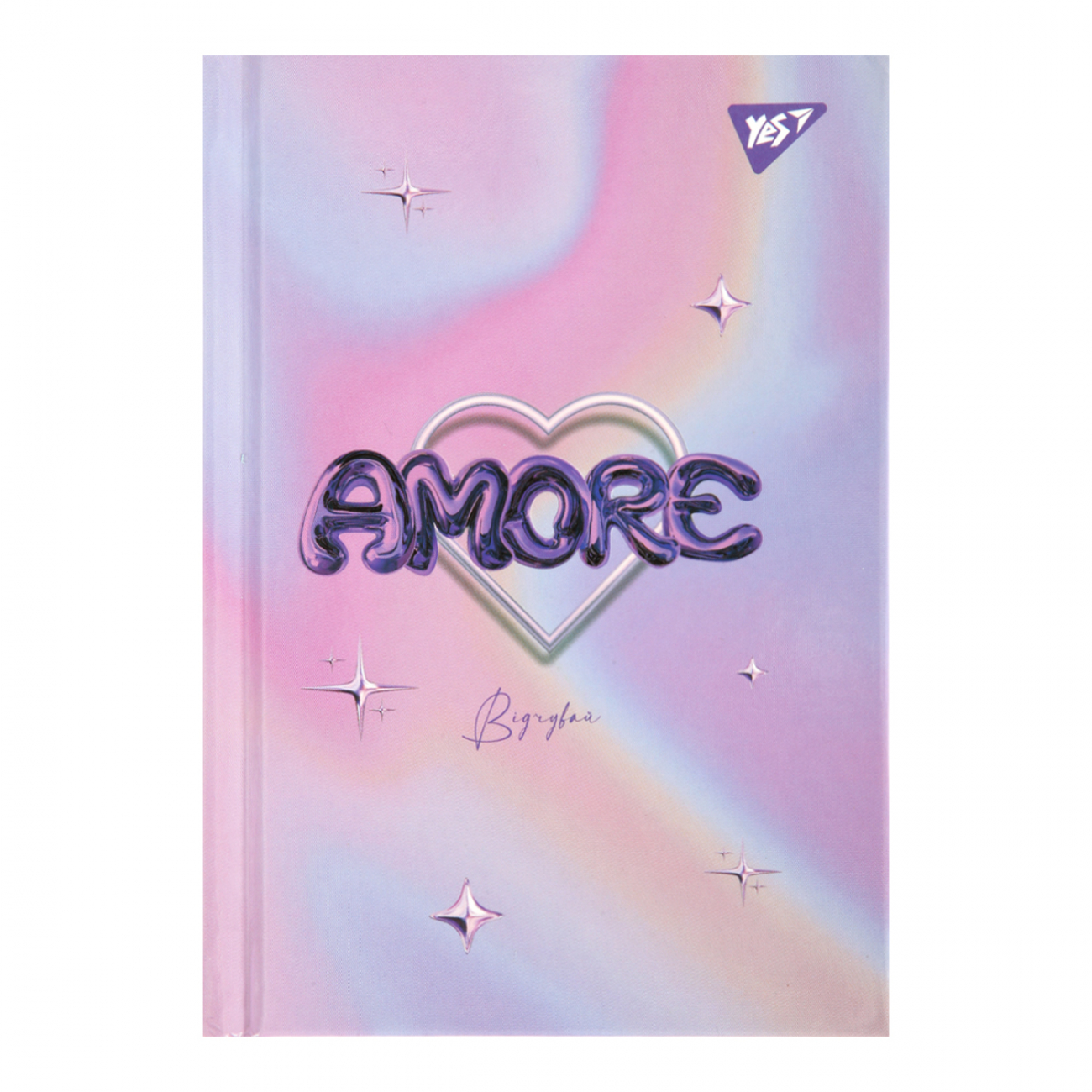 Блокнот А6 64арк. кліт. Amore 7БЦ №152067/Yes/(20)(40) — фото товару | Канцелярський Сад